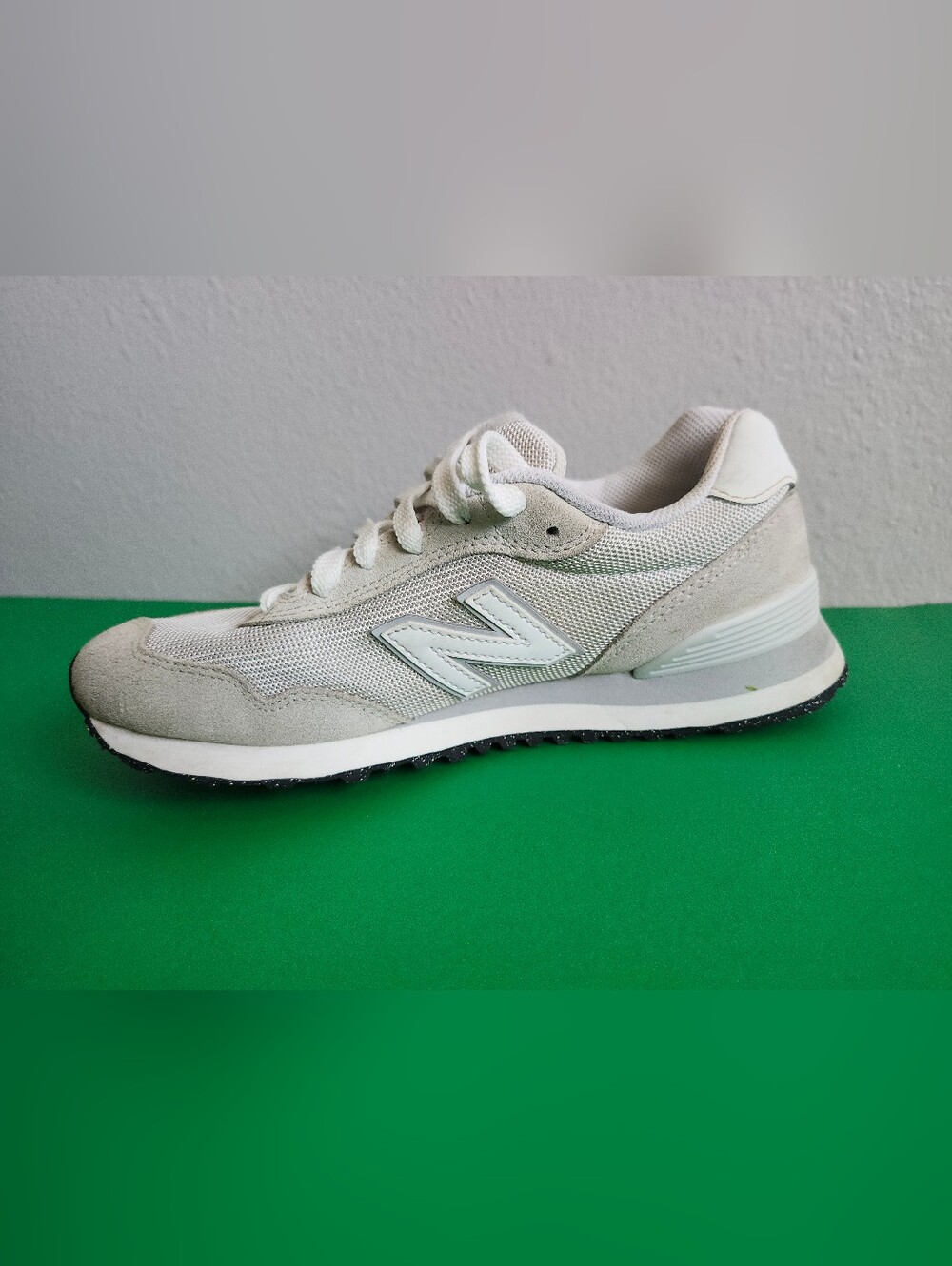 New Balance 515 Sneakers Unisex 9 Women's Wh. Grey Suede Running Shoes ML51 5WHT